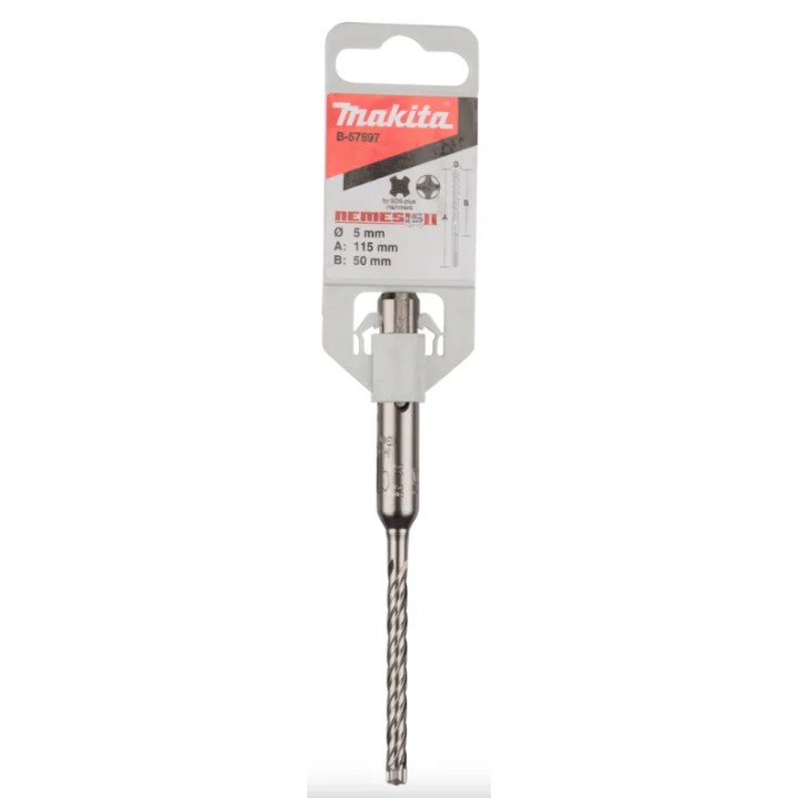 Makita Punta SDS-PLUS Nemesis II 5X115