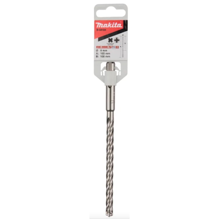Makita Punta SDS-PLUS Nemesis II 8x165