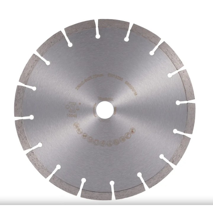 Profilo del segmento 10 mm del disco Makita DIAMAK D-80117