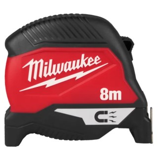 Mètre ruban magnétique MILWAUKEE 4932498770, 8 m, vue avant