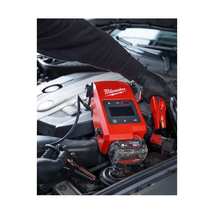 Vista dall'alto del dispositivo MILWAUKEE M18 con impugnatura
