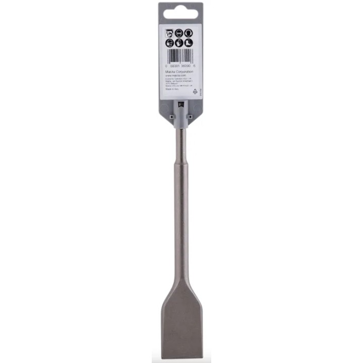 Scalpello a cucchiaio MAKITA B-14059 vista laterale con attacco SDS‑Plus