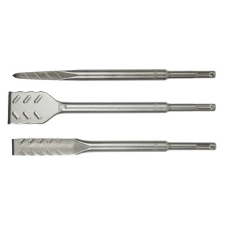 Jeu de burins de qualité supérieure compatibles Makita SDS-PLUS (3 pièces)