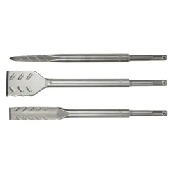 Makita Set scalpelli premium SDS-PLUS compatibile (3pcs)
