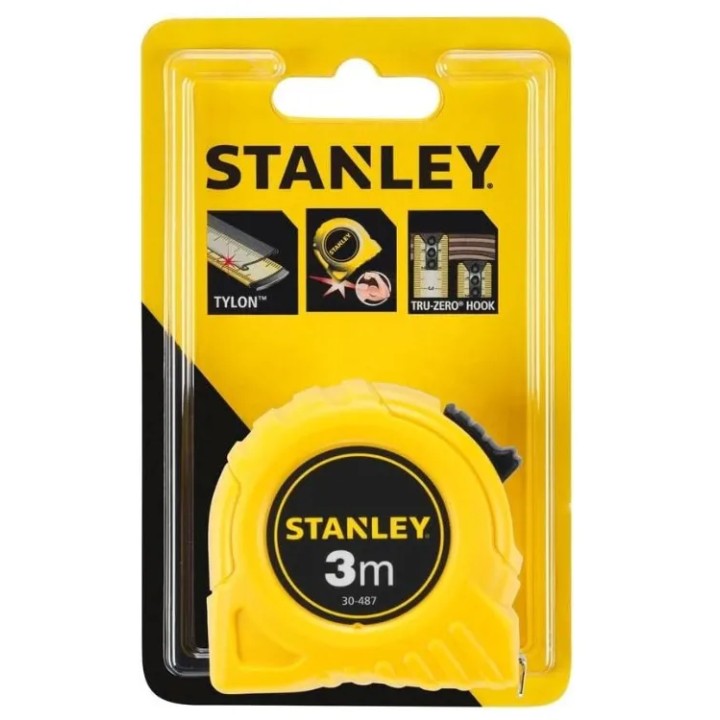 Mètre ruban Stanley 3 m x 12,7 mm