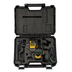 Laser Dewalt 3 lignes 360° XR Lithium 10,8 V 2,0 Ah, faisceau vert