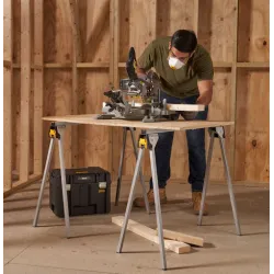 Stanley Coppia Di Cavalletti Essential In Metallo