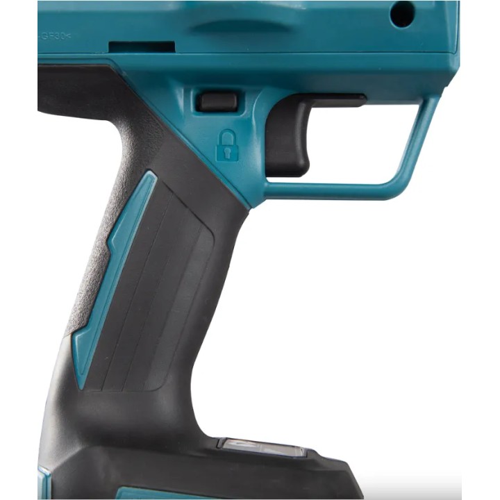 Makita DTR180ZJ détail des commandes et sélecteur 6 niveaux
