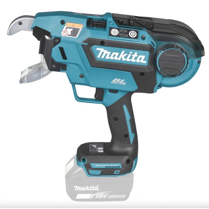 Dettaglio corpo macchina MAKITA DTR181ZJ e marcature