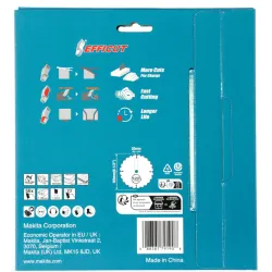 Makita Lama Efficut T.C.T., 165x20mm, 56T