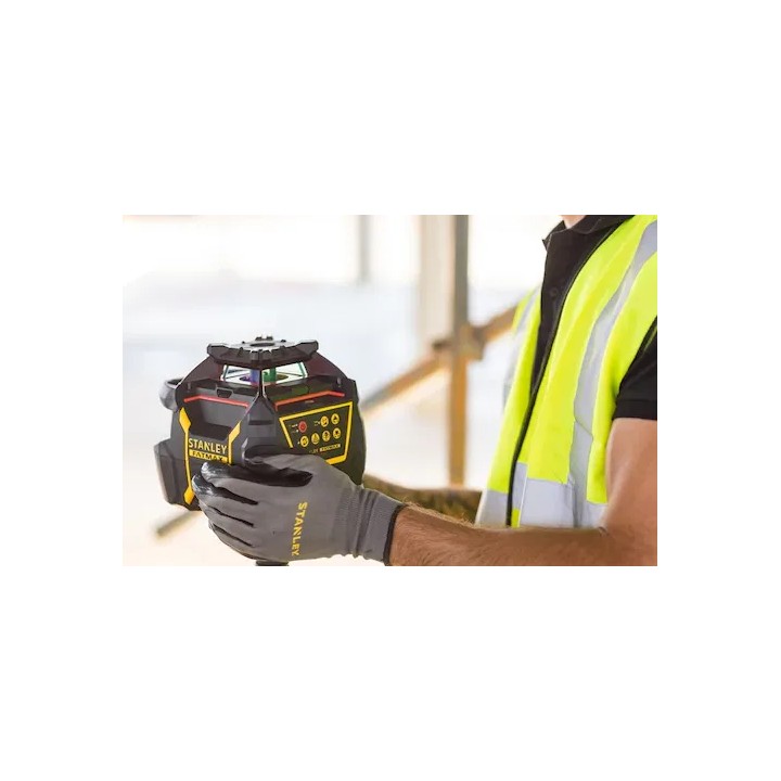 Niveau laser STANLEY RL700-L vue du panneau et des indicateurs