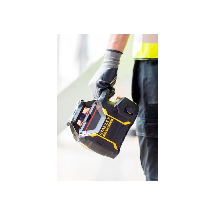 Vue de dessus du niveau laser rotatif STANLEY FATMAX RL700-L