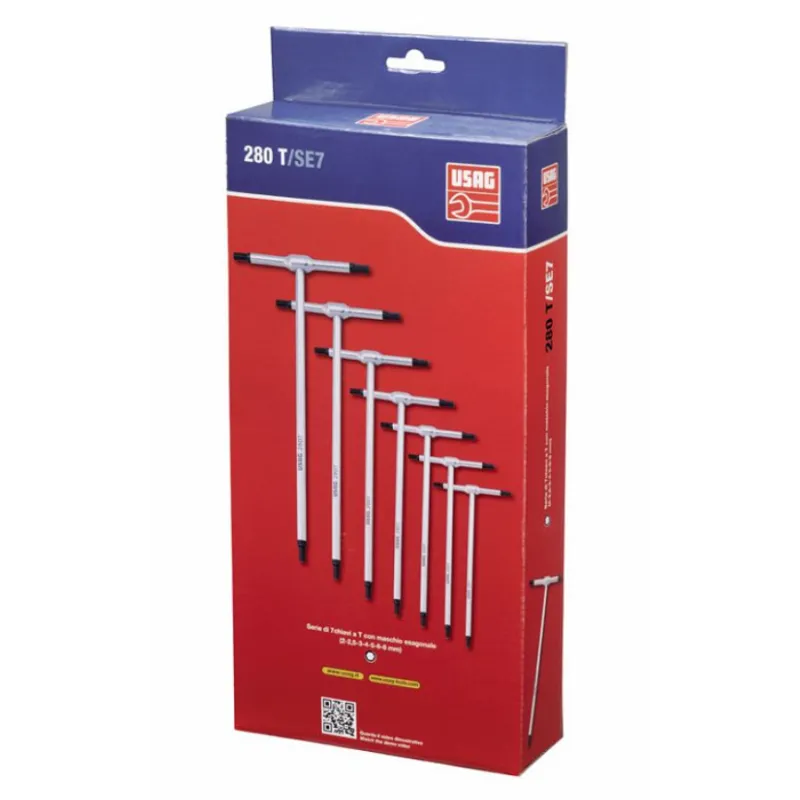 Usag Serie Di 7 Chiavi A T Con Maschio Esagonale