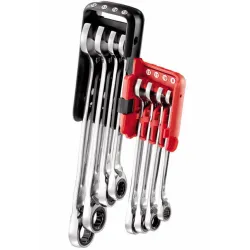 Usag Serie Di 8 Chiavi Combinate A Cricchetto Con Anello Di Tenuta