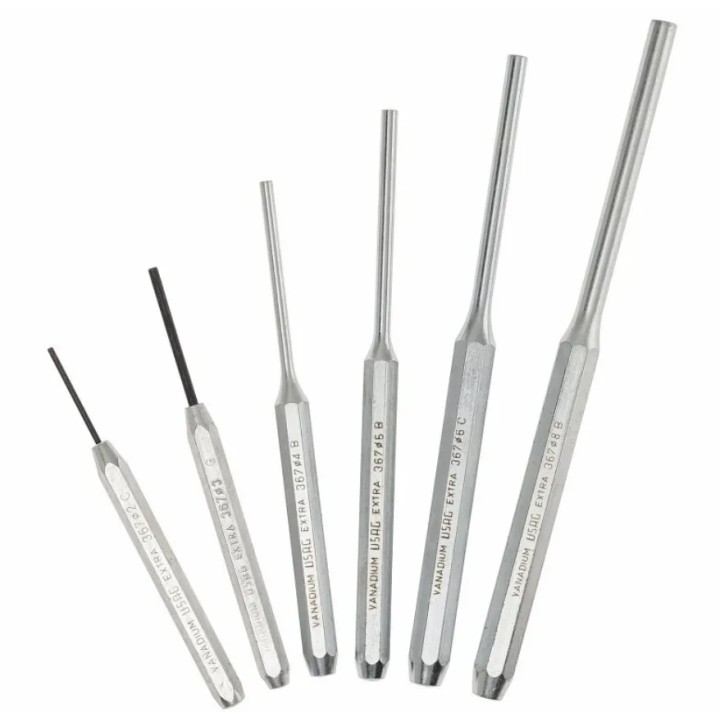 Ensemble de 6 poinçons Usag