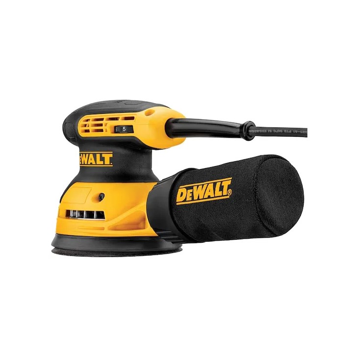 DEWALT DWE6423-QS détail de l'interrupteur étanche