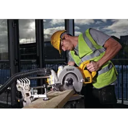 Dewalt Troncatrice Radiale Compatta 250mm + Sistema Tracciatura XPS
