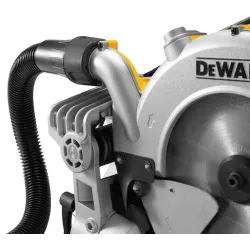 Scie à onglets radiale compacte Dewalt 250 mm + système de suivi XPS