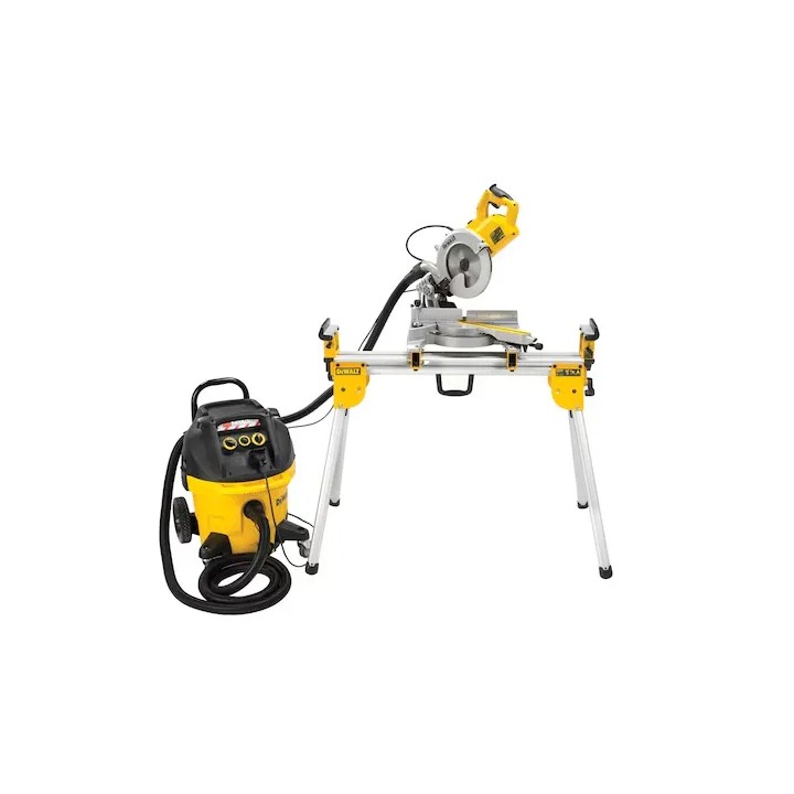 DEWALT DWS778-QS vista dall'alto della macchina
