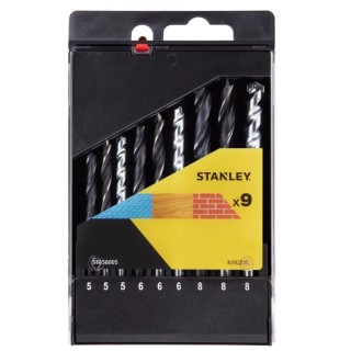 Coffret de 9 embouts combinés Stanley pour métaux