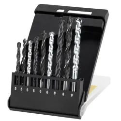 Stanley Cassetta Con 9 Punte Combinate Per Metallo