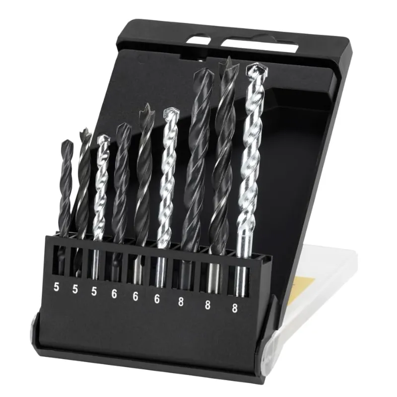 Coffret de 9 embouts combinés Stanley pour métaux