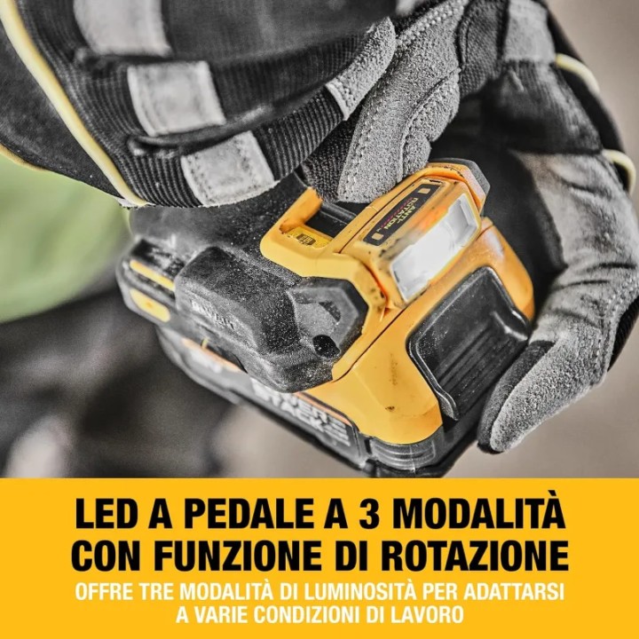 Caricabatterie DEWALT incluso nel kit