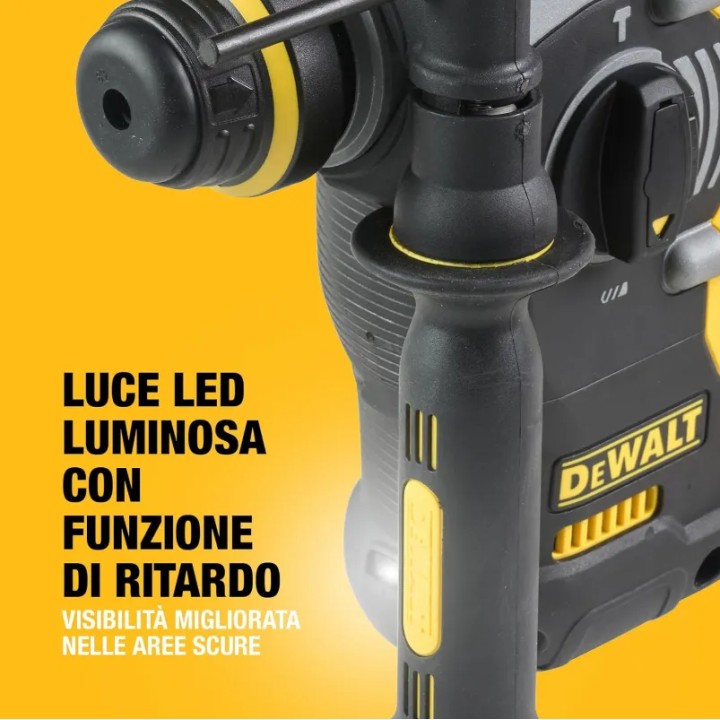 Dettaglio corpo e attacco della DCF850