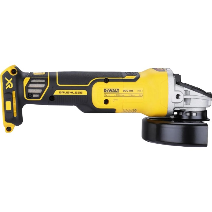 Batteria DEWALT XR 18V 5,0 Ah inserita su utensile