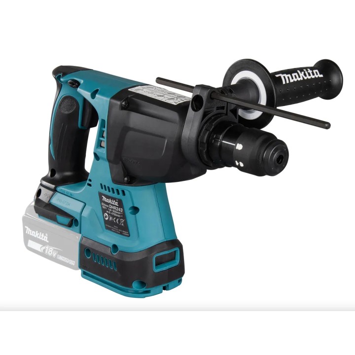 Makita DHR243Z impostazione scalpello regolabile su 40 posizioni