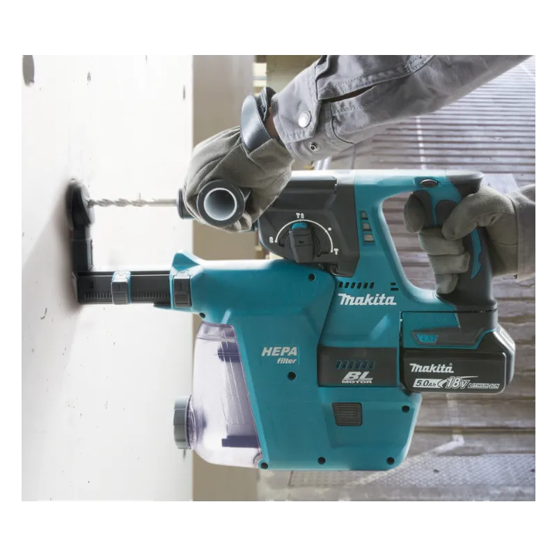 Perceuse à percussion Makita 18 V SDS-Plus 24 mm BL - 3 fonctions - Corps de la machine