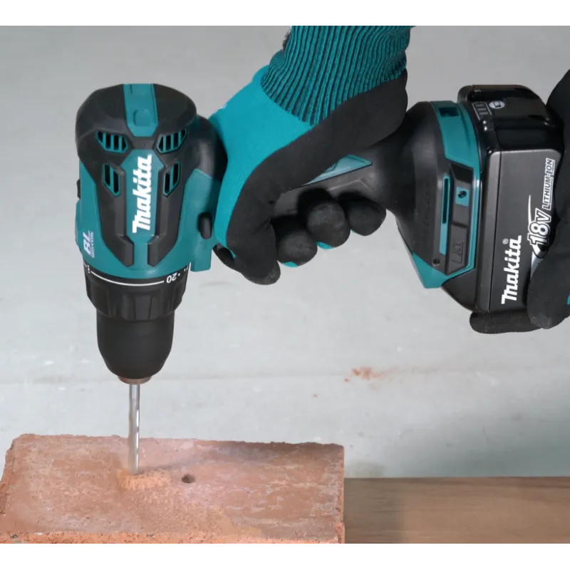 Makita Trapano Avvitatore Con Percussione 18V LXT ®