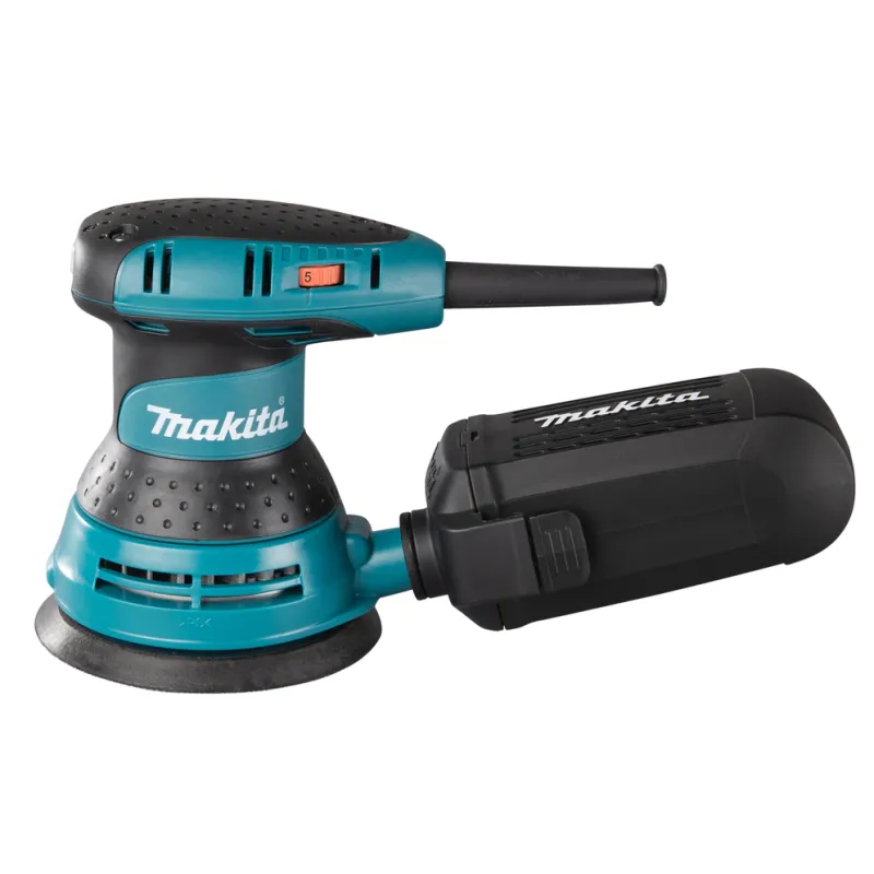 Makita Levigatrice Orbitale Ø 125 mm 300W Con Velocità Variabile