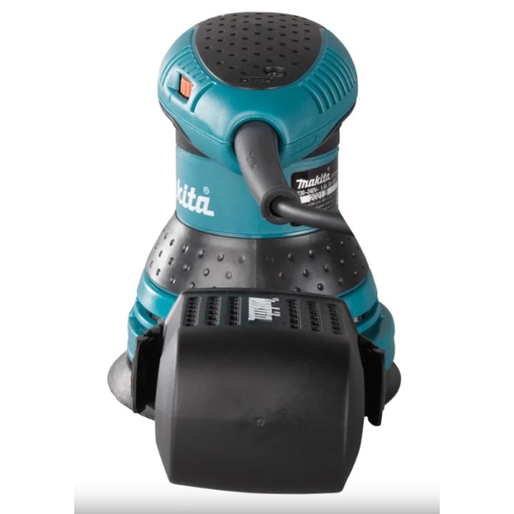 Levigatrice MAKITA BO5031K con sacchetto raccogli polvere montato