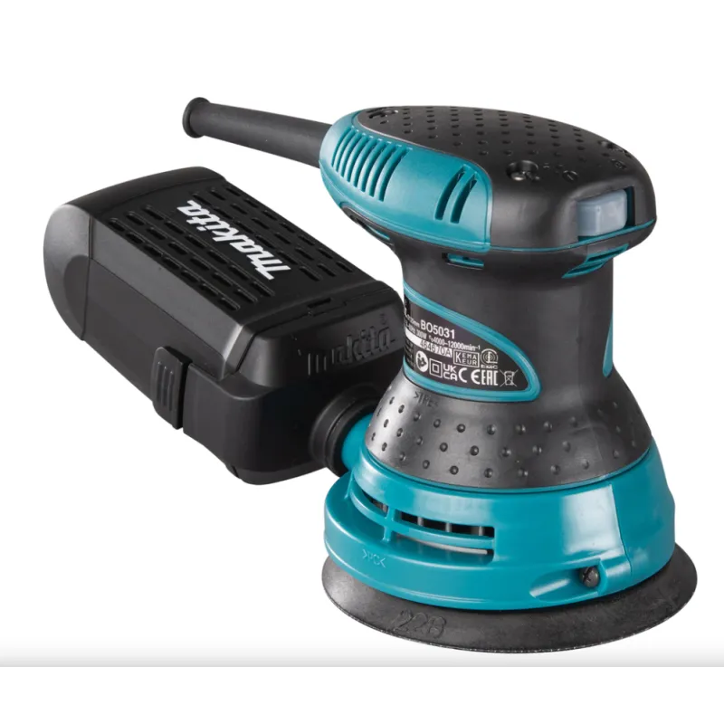 Makita Levigatrice Orbitale Ø 125 mm 300W Con Velocità Variabile