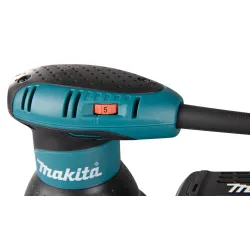 Ponceuse orbitale Makita Ø 125 mm 300 W à vitesse variable