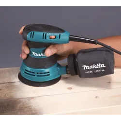Makita Levigatrice Orbitale Ø 125 mm 300W Con Velocità Variabile