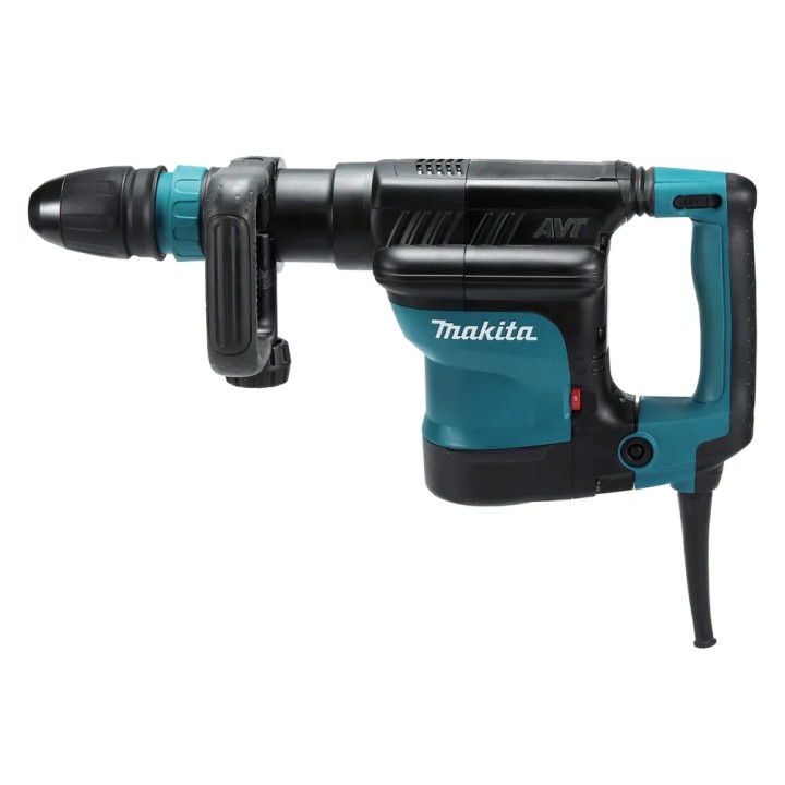 MAKITA HM1111C vista frontale del corpo macchina e attacco SDS‑Max